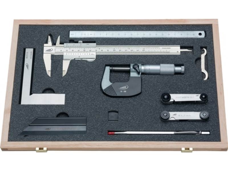 HELIOS PREISSER 0212520 Messzeug-Satz  8 teilig