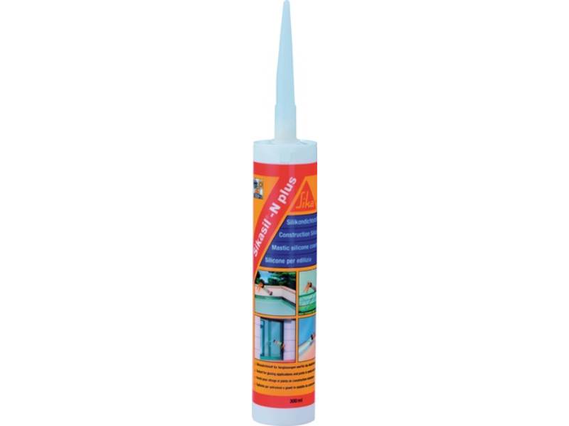 SIKA 47478 Silicondichtstoff SIKASIL N plus grau 300 ml