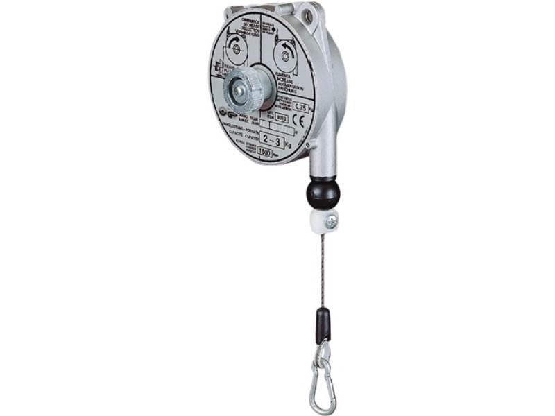 PLANETA G30005 Federzug TCN 9322 Tragfähigkeit 4-6 kg Edelstahl-Drahtseil Seillä