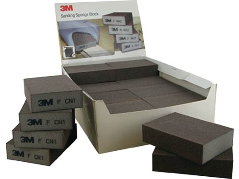 3M 7000026570 Schleifschwamm  L100xB68mm medium hart