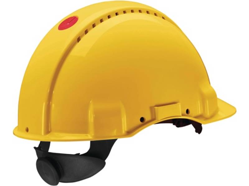 3M 7000009701 Schutzhelm G3000 gelb Acrylnitril-Butadien-Styrol (ABS) EN 397