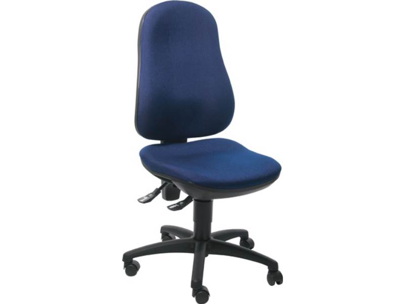TOPSTAR 8170G26 Bürodrehstuhl  mit Permanentkontakt royalblau 420-550 mm Tragfäh