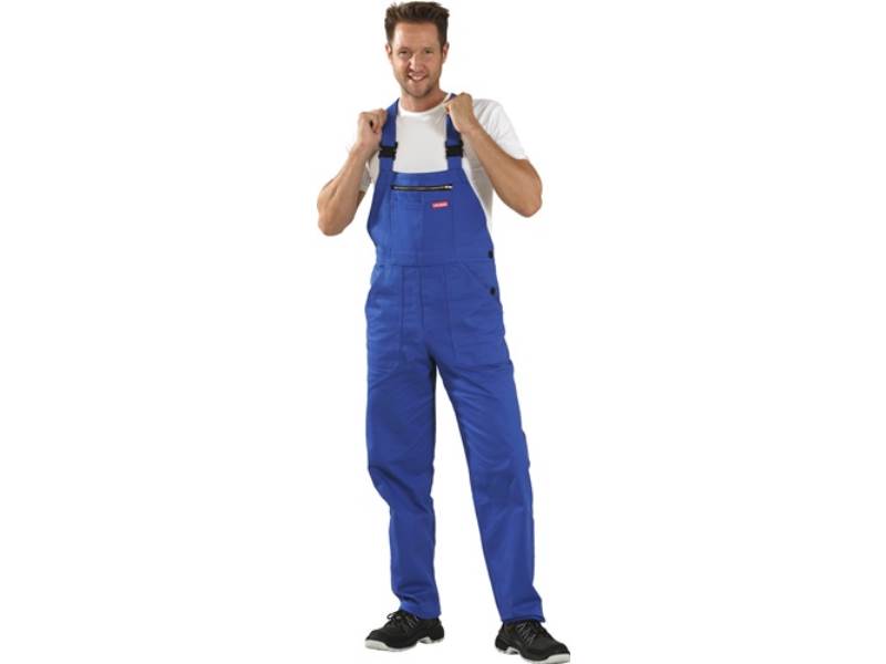 PLANAM 0121060 Latzhose BW 290 Größe 60 kornblumenblau