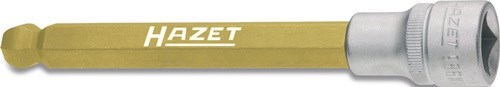 HAZET 986KK-5 Steckschlüsseleinsatz 986KK 1/2 '' Innen-6-kant Schlüsselweite 5 m