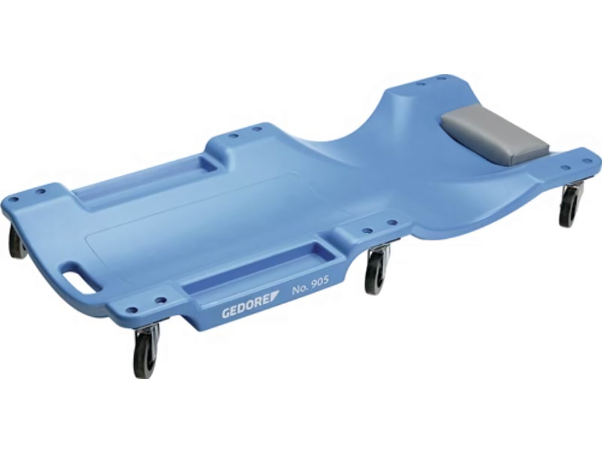 GEDORE 1823698 Rollbrett 905 B.480 x L.1000 x H.120mm max. 130 kg Polypropylen