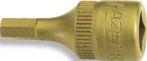 HAZET 8501-4 Steckschlüsseleinsatz 8501 1/4 '' Innen-6-kant Schlüsselweite 4 mm