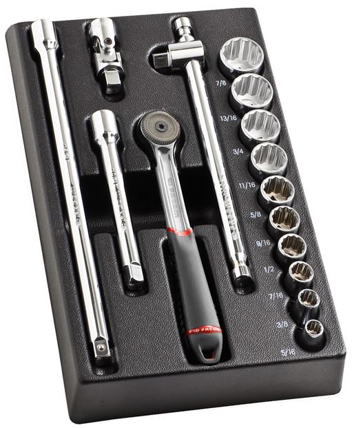 Facom MOD.J161-212U Modul - Steckschluessel 3/8'''', 16-tlg