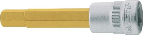HAZET 8801-10 Steckschlüsseleinsatz 8801 3/8 '' 6-kant Schlüsselweite 10 mm Läng