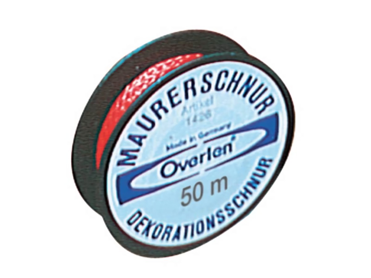 OVERMANN  Fliesenlegerschnur  50 m 10 kg rot