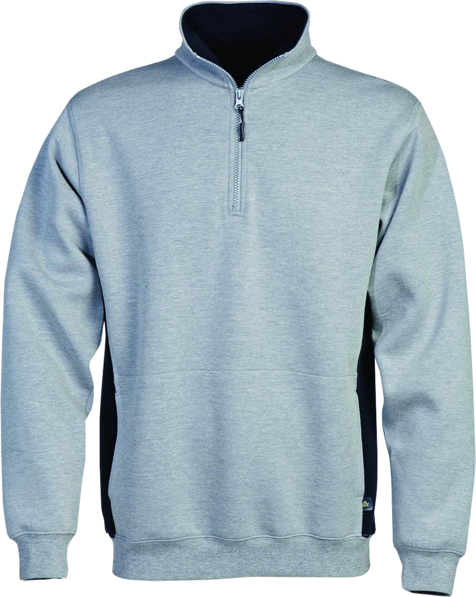 FRISTADS 100209-910 Acode Zipper-Sweatshirt 1705 DF  Gr.XL Hellgrau