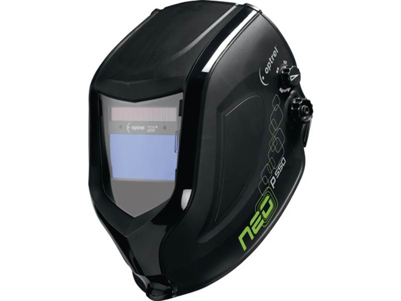 OPTREL 1007.000 Schweißerschutzhelm neo p550 unlackiert 90 x 110 mm EN 379 DIN 4