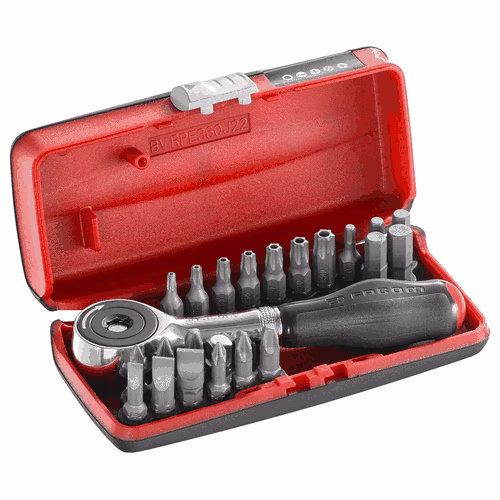 Facom R.PE360J22PB Ratschen-Set inkl. Bits 22-tlg.