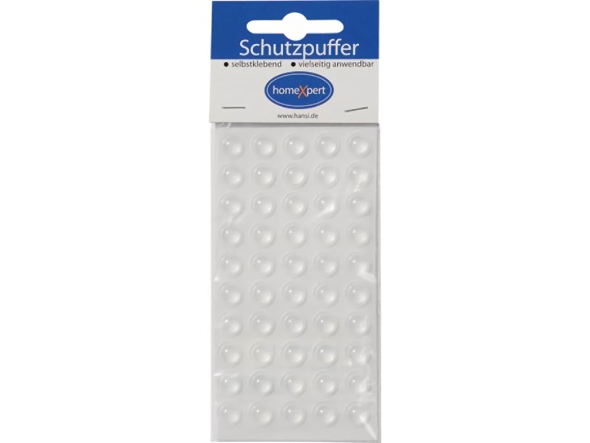 531015 Türanschlagdämpfer 10 mm Kunststoff klar selbstklebend