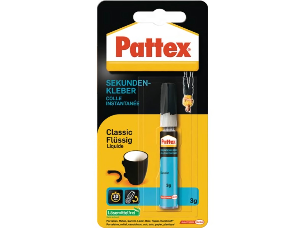 PATTEX PSK1C / 1865401 Sekundenkleber Classic 3 g  farblos