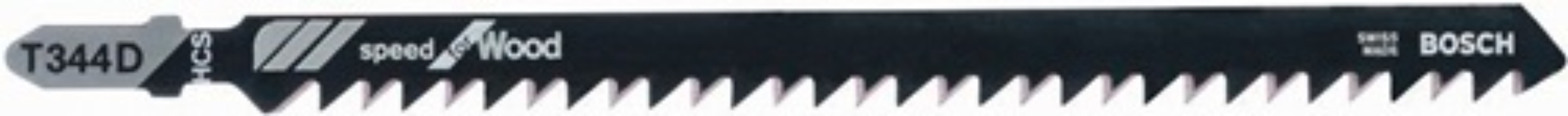 BOSCH 2608637944 Stichsägeblatt T 344 D Gesamtlänge 152 mm Zahnteilung 4 mm HCS