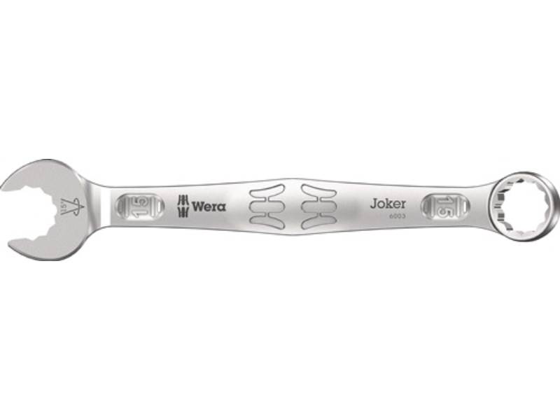 WERA 5020206001 Ringmaulschlüssel 6003 Joker SW 15 mm Länge 174 mm Form A CV-Sta
