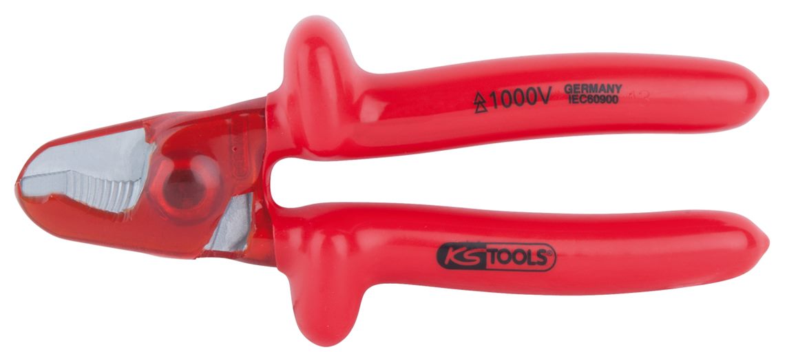 KS Tools 117.1109 1000V Einhand-Kabelschneider, 210mm