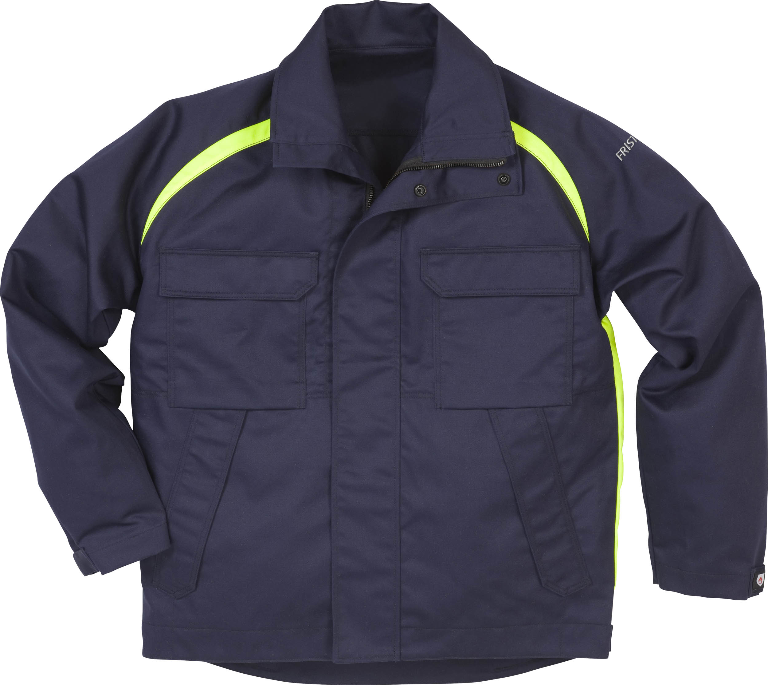 FRISTADS 100334-540 Flame Schweißer-Jacke 4031 FLAM  Gr.2XL Marineblau