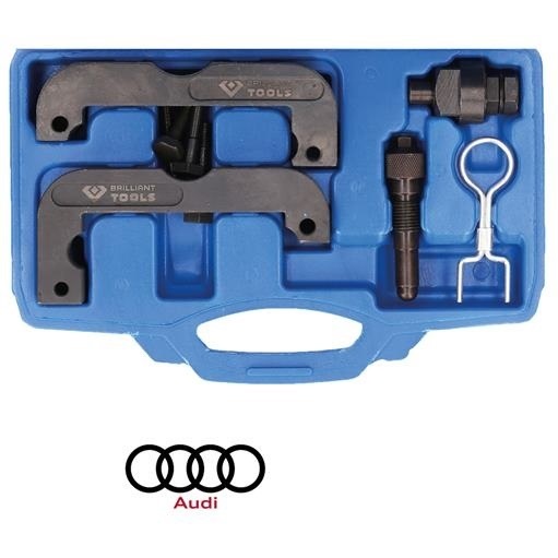 Brilliant Tools  BT591150 Motor-Einstellwerkzeug-Satz für Audi 2.4, 2.8, 3.0 TFS