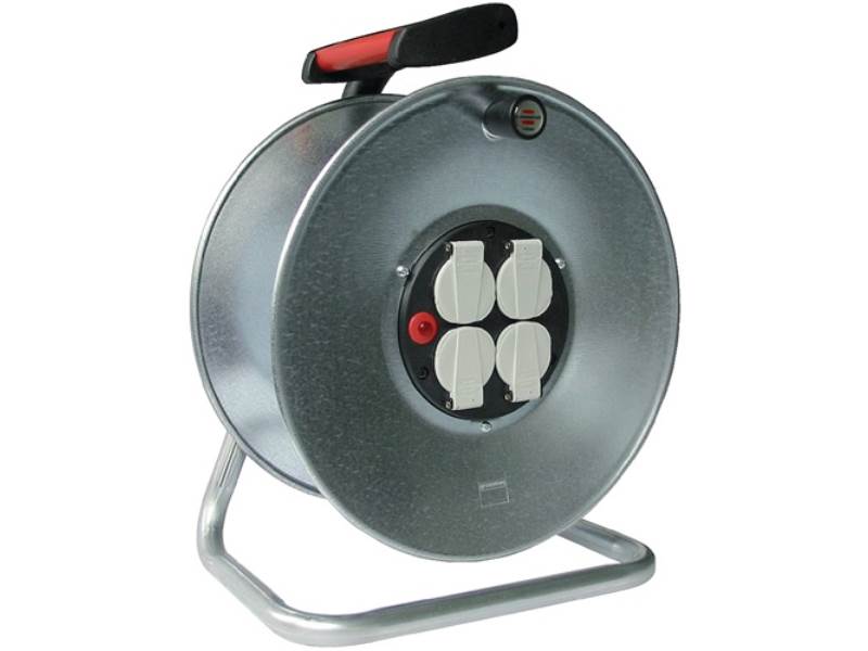 BRENNENSTUHL 1198510 Kabeltrommel  leer, für bis zu 50 m Kabel