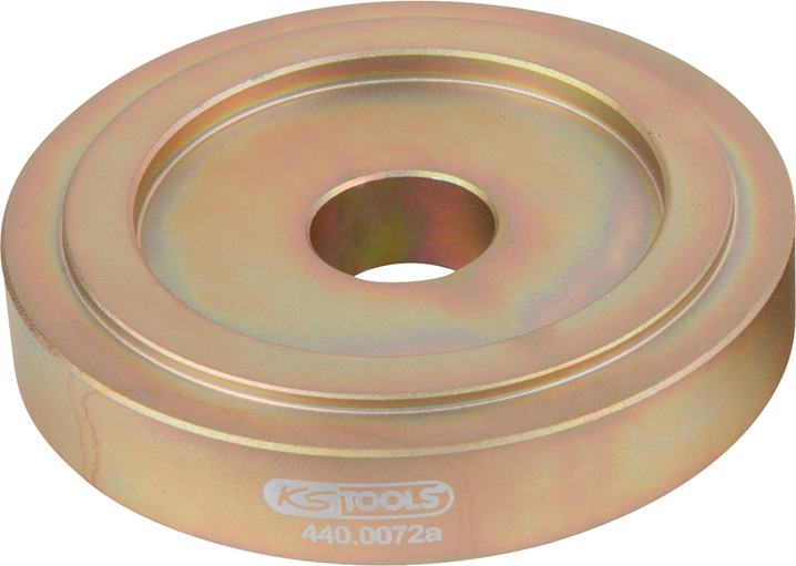 KS Tools 440.0072A Montage-Gegenhalteplatte Ford / Mazda / Volvo, Ø 57x73x86 mm