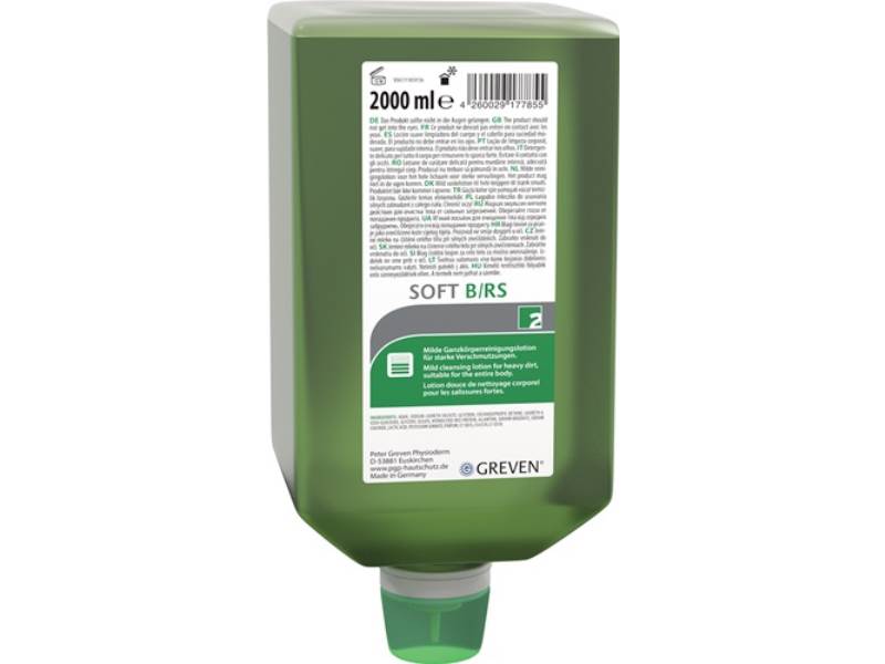 GREVEN 14107004 Hautreinigungslotion GREVEN® SOFT B/RS 2 l Flasche passend für 9