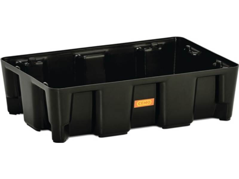 CEMO 10704 Auffangwanne  25 l L600xB400xH165mm Polyethylen ohne PE-Rost