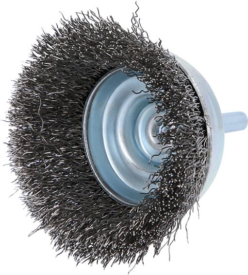 KS Tools 340.0013 Rostfreie Drahttopfbürste 0,3mm, Ø 63mm