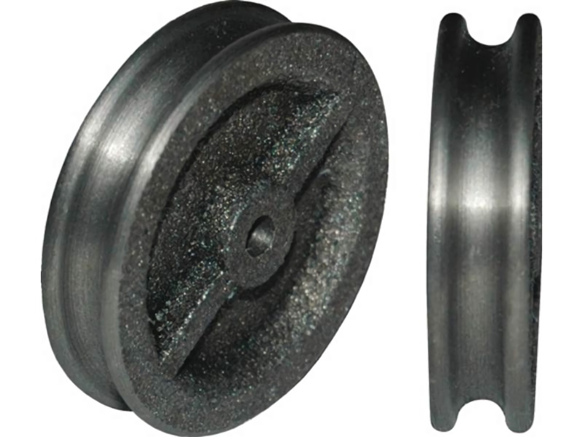 HBS-BETZ 63163 Vogelrolle 470 Grauguss Rollen-Ø 80 mm Tragfähigkeit max. 22 kg N