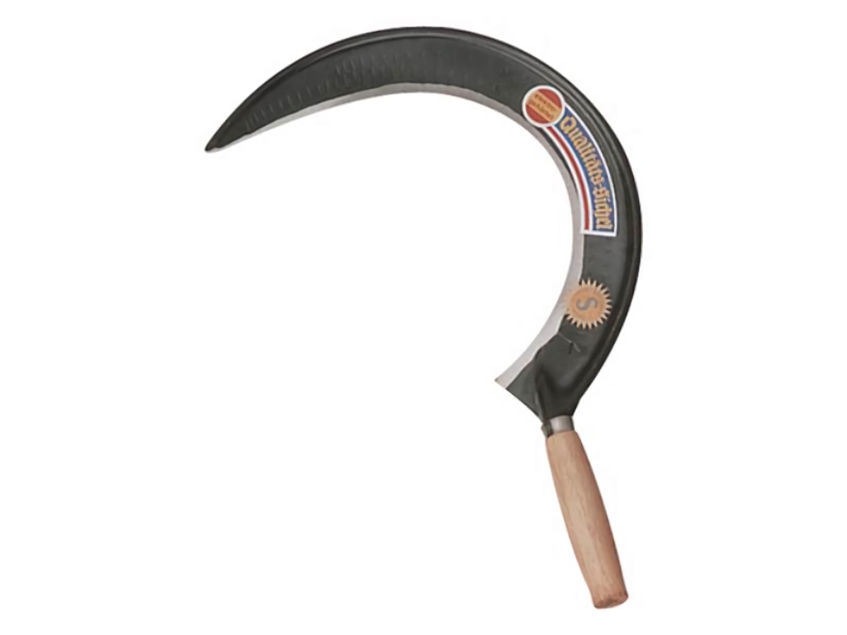 ESW 3020008/09 Steyrische Sichel  Länge 450 mm halbgeschmiedet, m. Schneidenschu