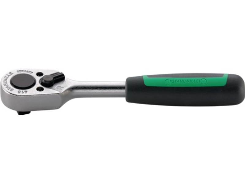 STAHLWILLE 11111010 Hebelumschaltknarre 415 1/4 Zoll 22 Zähne Umschalthebel