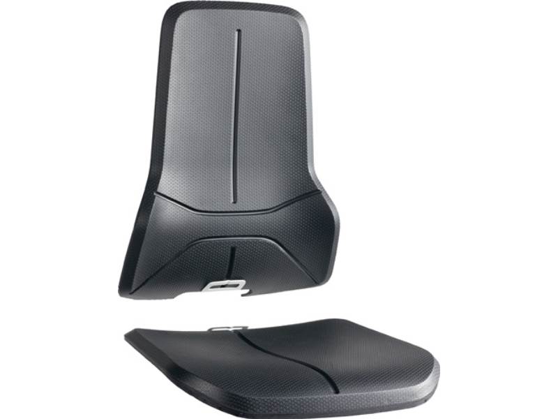 BIMOS 9588-MG01 Wechselpolster  Kunstleder schwarz passend für Sitz und Rückenle