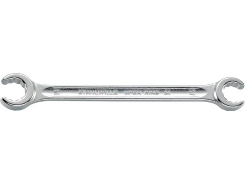 STAHLWILLE 41081417 Doppelringschlüssel 24 14 x 17 mm 200 mm mit Doppel-6-Kant