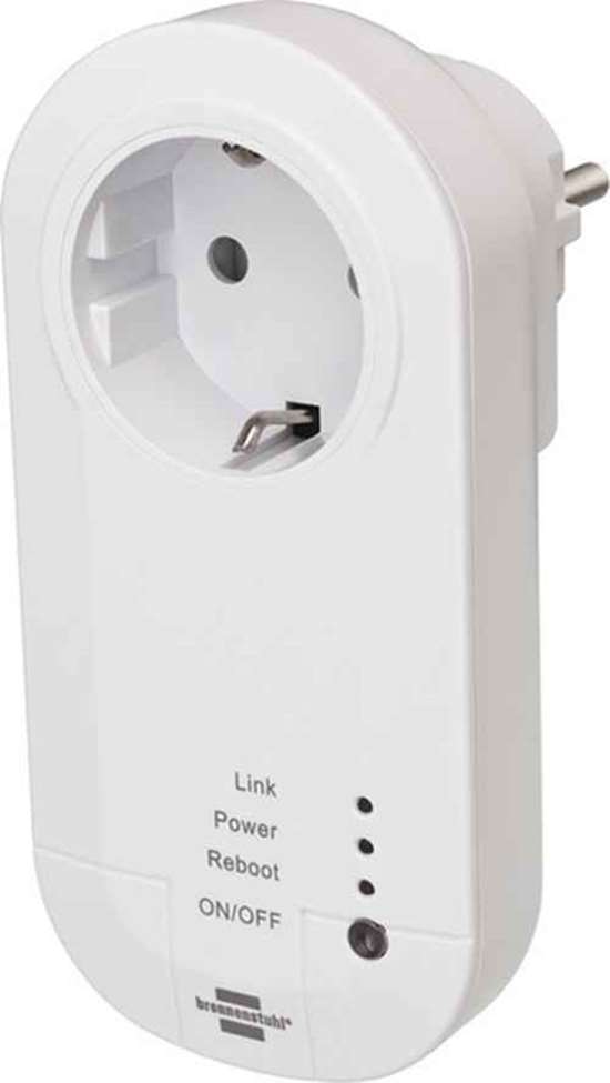 BRENNENSTUHL 1294840 WIFI Steckdose LRF01 433 WA 3600, weiss, IP20 *DE*