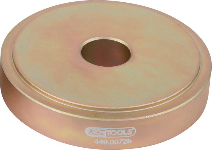 KS Tools 440.0072B Montage-Gegenhalteplatte Ford / Mazda / Volvo, Ø 86x77 mm