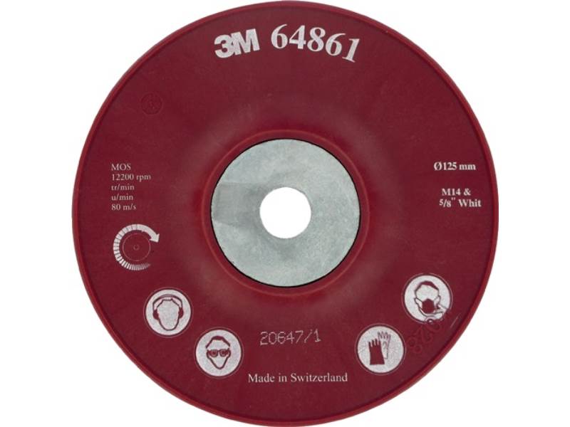 3M 64861 Stützteller Cubitron II D. 125 mm M14 gerippt