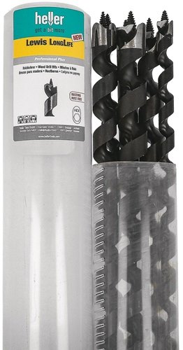 HELLER 29340 Schlangenbohrer-Satz 0386 6-teilig Länge 450 mm 12 - 22 mm Drehbox