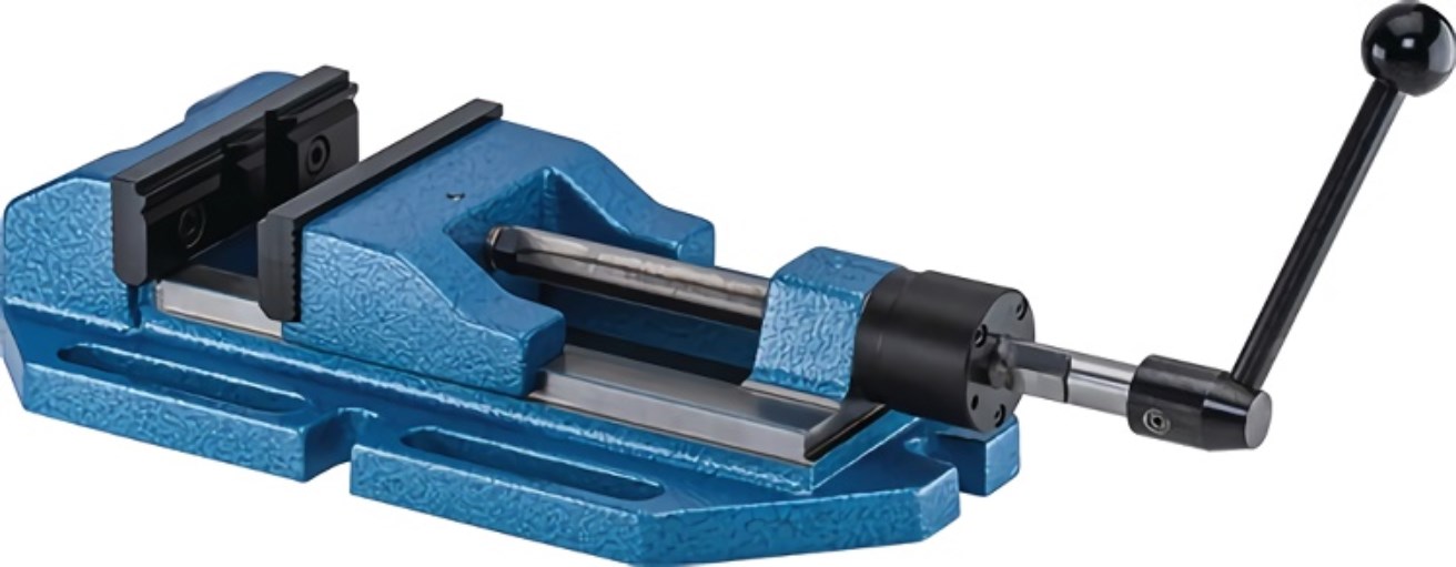 RÖHM 134159 Bohrmaschinenschraubstock BSS Backenbreite 135 mm Einhandbedienung S