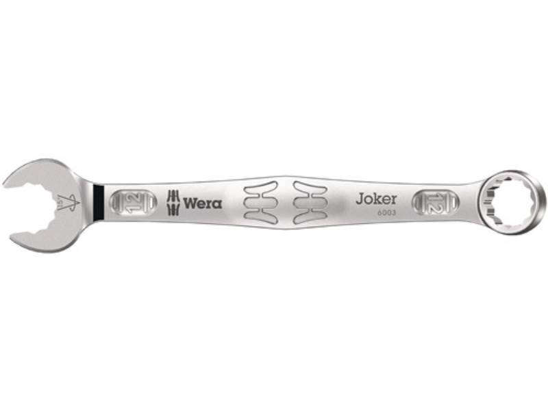 WERA 5020203001 Ringmaulschlüssel 6003 Joker SW 12 mm Länge 148 mm Form A CV-Sta