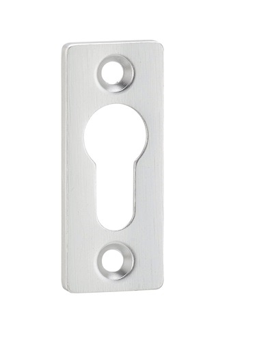 EDI 3319/0003/01 Schlüsselrosette 3319/0003 Aluminium F1 Schildstärke 8 mm PZ ka