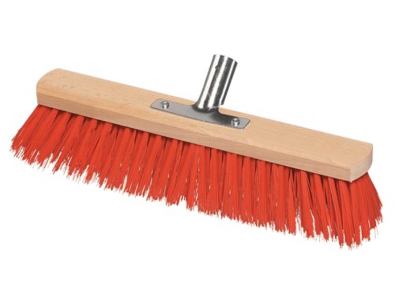 SOREX 28716 Besen  Elaston Länge 800 mm mit Metallstielhalter Flachholz