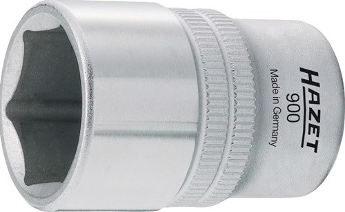 HAZET 900-28 Steckschlüsseleinsatz 900 1/2 '' 6-kant Schlüsselweite 28 mm Länge