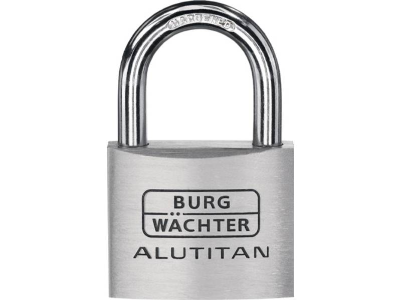 BURG-WÄCHTER 770/60 Zylindervorhangschloss 770/60 Schlosskörperbreite 60 mm Alu