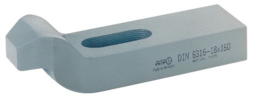 AMF 71050 Spanneisen DIN 6316 für T-Nut 12 + 14 + 16 mm Länge 125 mm