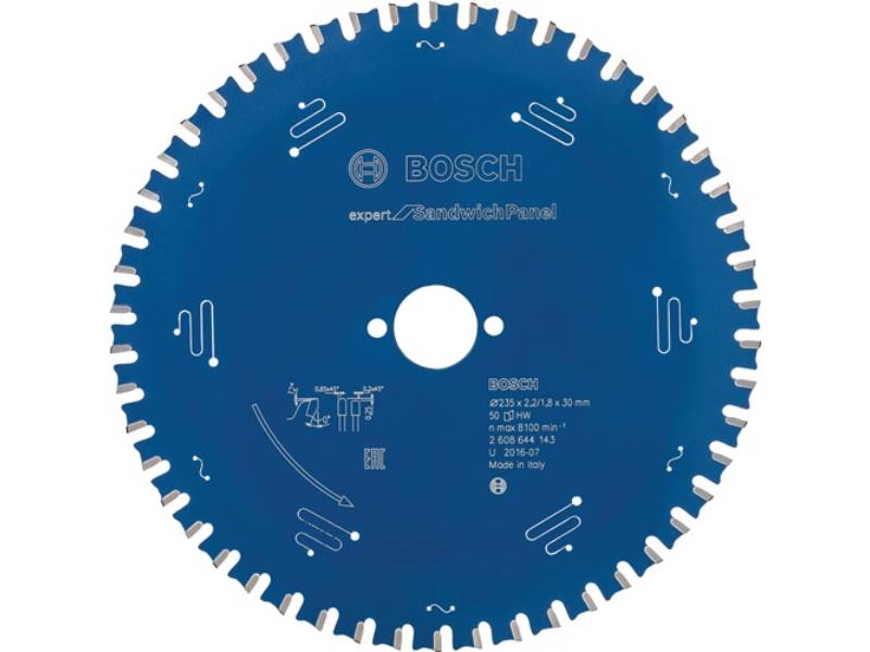 BOSCH 2608644143 Kreissägeblatt  Außen-Ø 235 mm Zähnezahl 50 MTCG Bohrung 30 mm