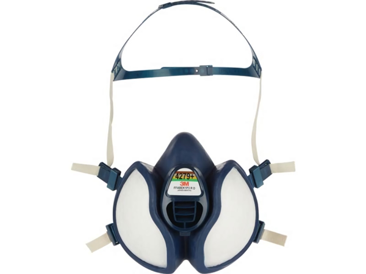 3M 7100113103 Atemschutzmaske 4279+ EN 405:2001 + A1:2009 FFABEK1 P3 RD