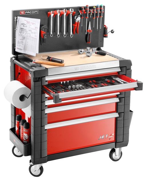 Facom JET.A6M3 Vertikale Tafel für Werkstattwagen JET+3