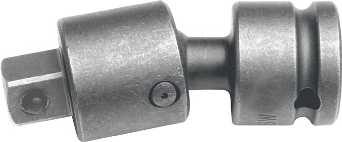 Kugelgelenk 420 KG-5 f.Kraftschraubereins.L.68mm 1/2 Zoll ASW 12,5 mm (1/2?)-Vierkantantrieb DIN 3121 · Form G 12,5 · mit Stiftbohrung und Ringnut · aus Sonderstahl · Oberfläche stahlgrau · geölt Abtrieb: 12,5 mm (1/2?)-Aussenvierkant mit federndem Stift