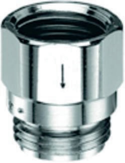 SCHELL 285040699 Rückflussverhinderer  in Durchflussform 3/4Zoll chrom