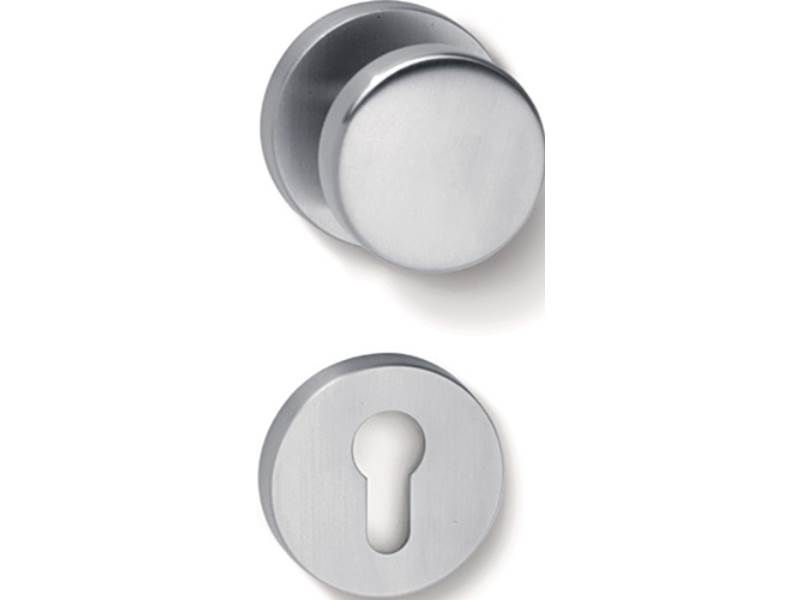 HEWI 162XAH03.237 Rosettengarnitur 162XAH03.237 Edelstahl XA PZ DIN links / rech